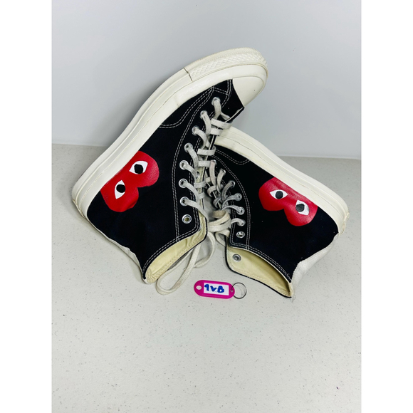 Comme des Garçons Converse Play Chuck 70 High Top size M8-w10 - Picture 1 of 7